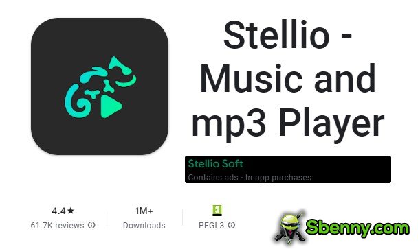 stellio music and mp3 player